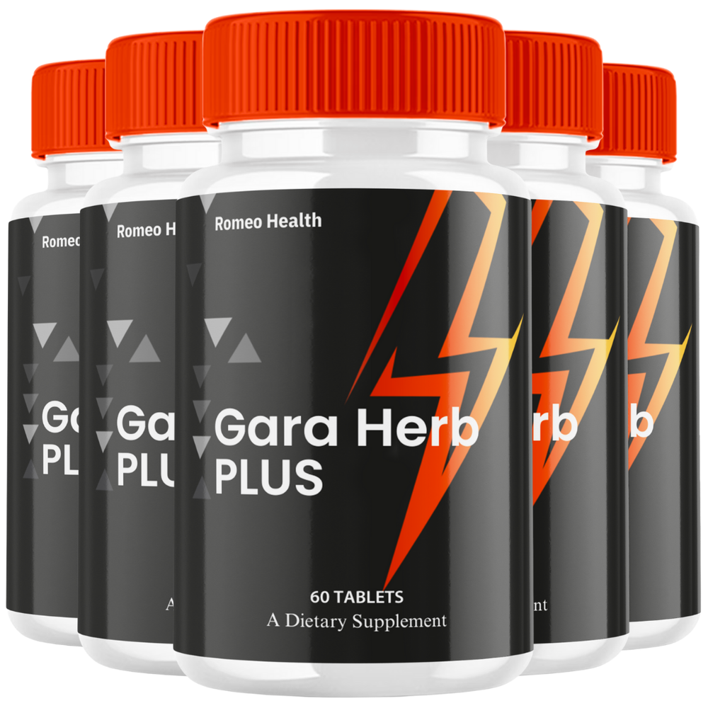 GaraHerb Capsules Gara Herb Male Supplement Performance Pills For Men (5 bottle)