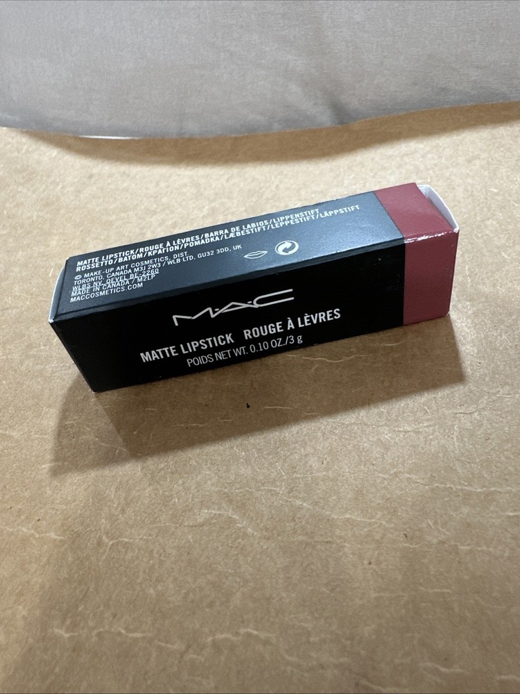 MAC M·A·CXIMAL SILKY MATTE Lipstick 608 Mehr Full Size in Original Box