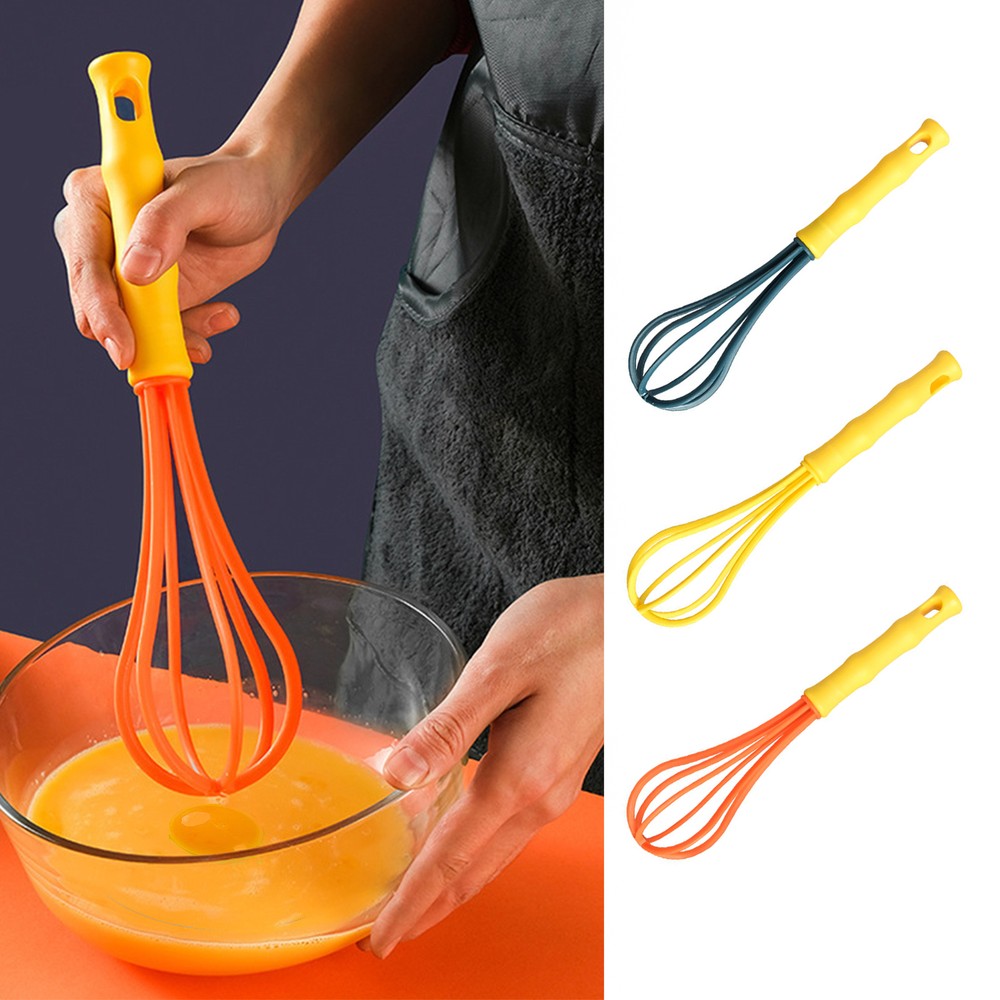 Plastic Whisk Kitchen Utensil Wisk For Blending and Stirring Hand Frother Mixer