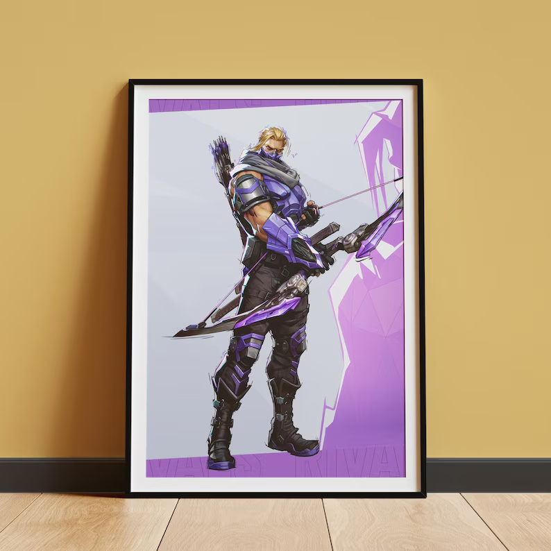 Marvel Rivals Hawkeye Limited Edition Collectible Poster  