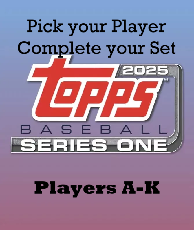 (PRESALE) 2025 Topps Series  1 Base Singles U Pick Complete your  Set  A - K-image