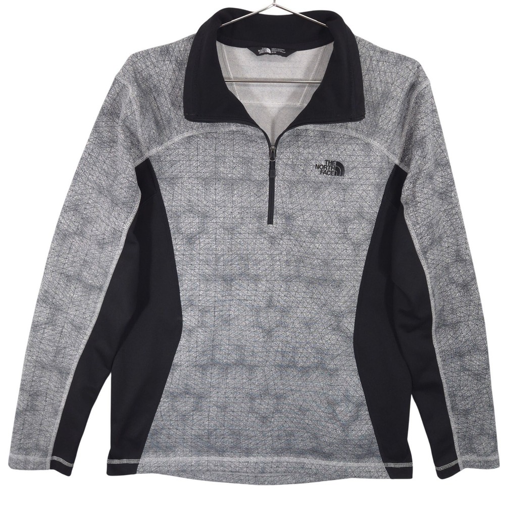 The North Face Men’s M Geometric Cinder Quarter Zip Pullover Long Sleeve
