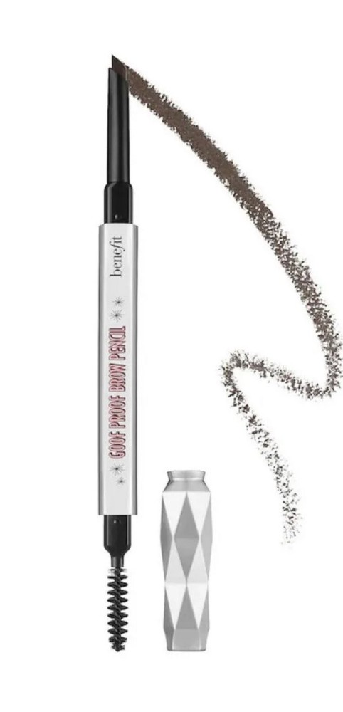 Mothers Day SALE Benefit Goof Proof Waterproof Eyebrow Pencil in Warm Deep Brown Shade 4-image