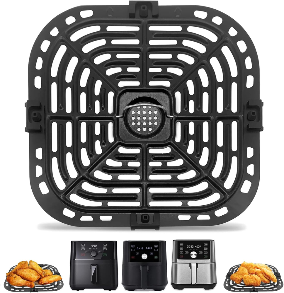 GXF Air Fryer Grill Pan Compatible with Instant Pot Vortex Plus 6-in-1 5.7QT 6QT Gourmia GA Models