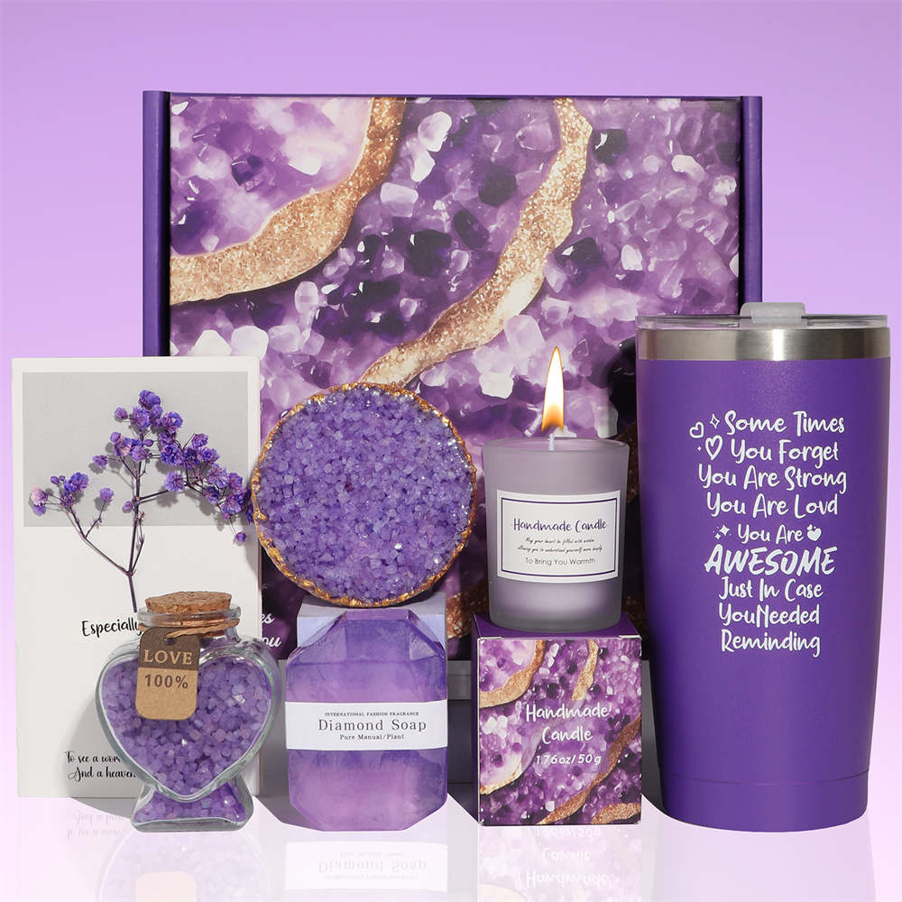 Luxury Spa Gift Basket for Mom - Mothers Day Gifts with Free Shipping from USA-image