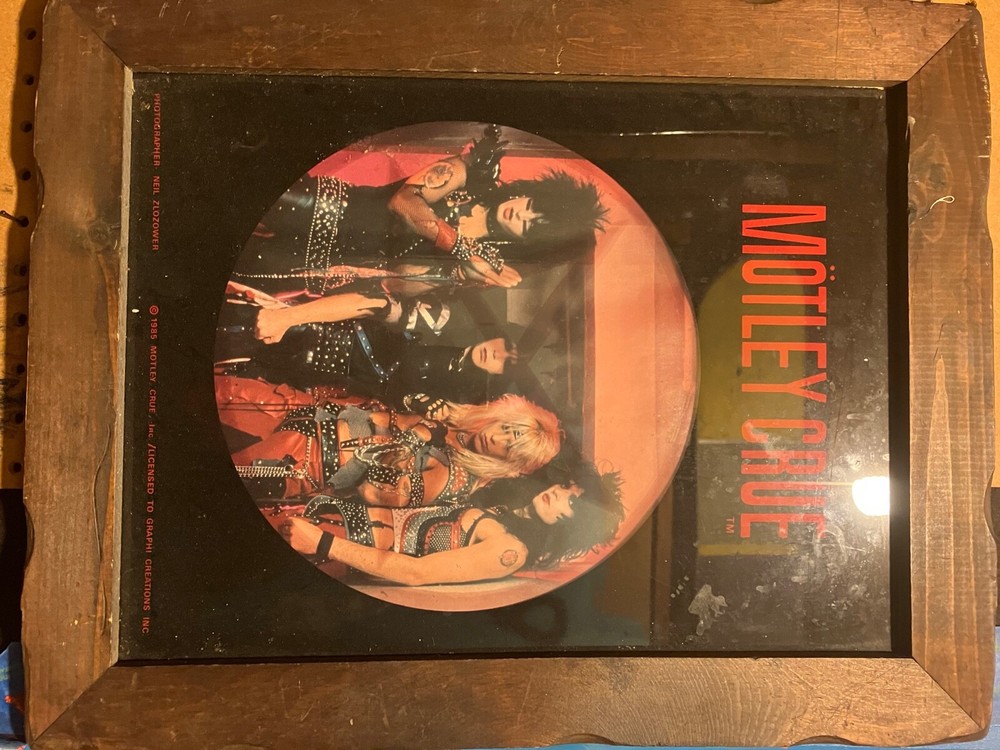 Motley Crue Shout At The Devil concert mirror
