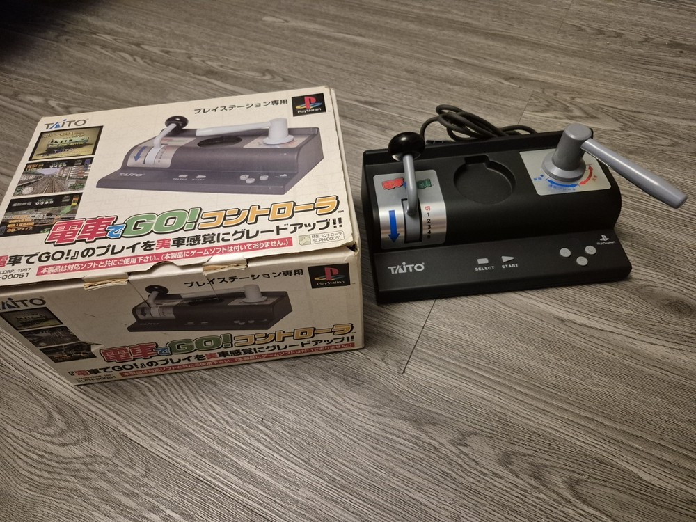 Densha De Go! Taito SLPH-00051 Train Playstation Controller Boxed Japan Import