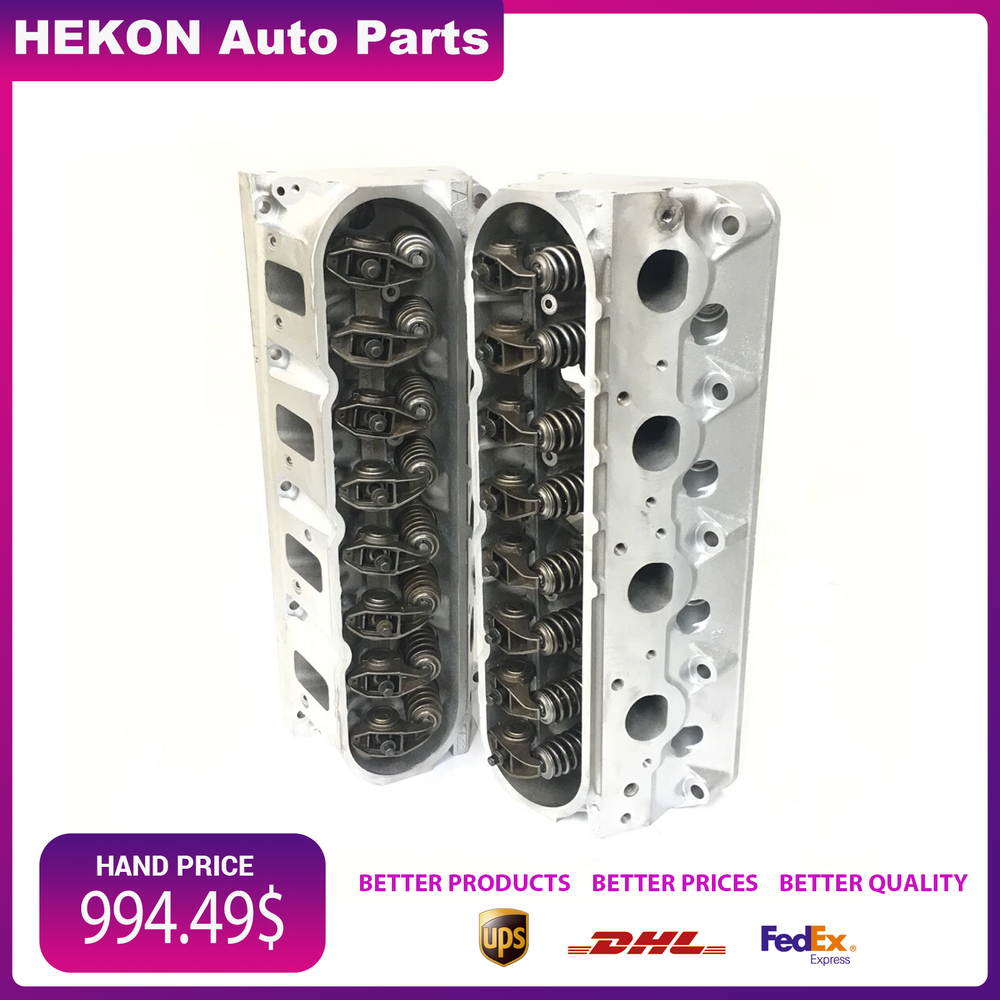 Cylinder Head 823 Square Port Assembly Rocker Arms Pait For GM LS3 L92 6.0L 6.2L