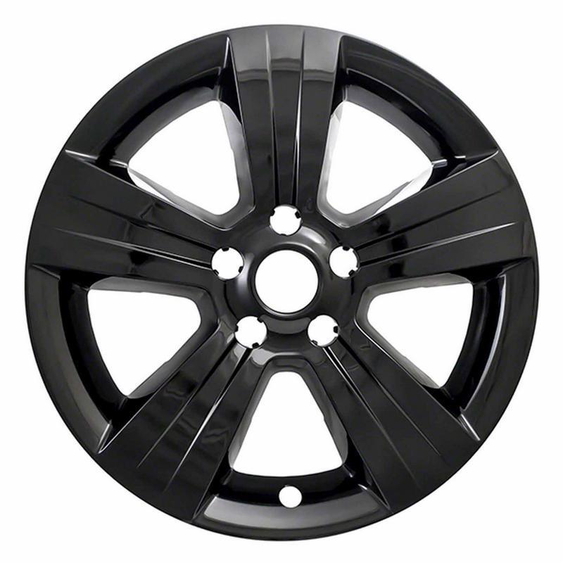 17 Inch 5 Spoke Gloss Black Wheel Cover Set of 4 Non-Steel Coast to Coast