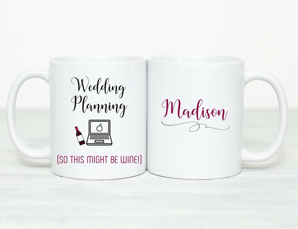 Custom Personalized Wedding Planning Mug - This Is My Special Day