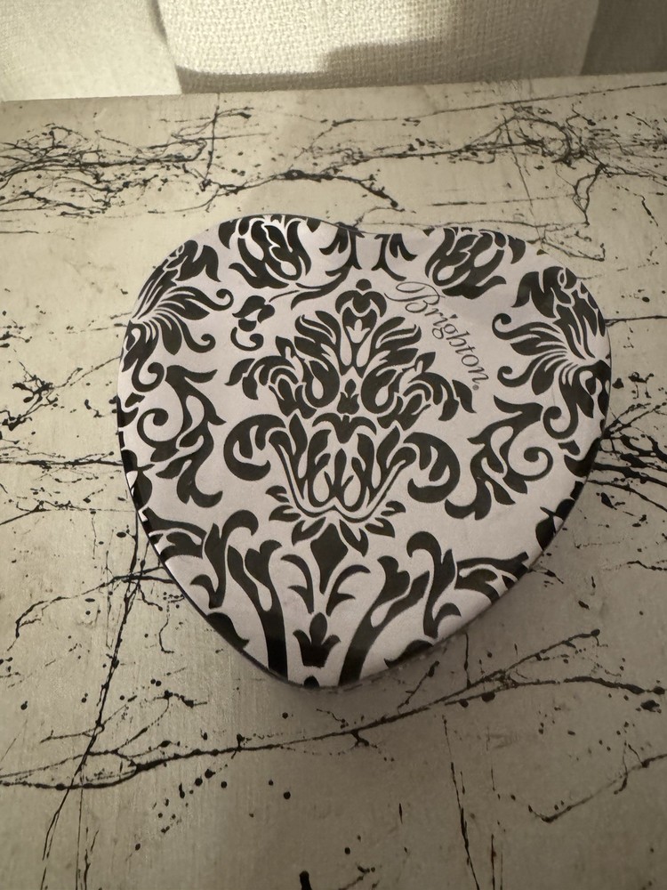 Brighton Metal Heart Keepsake Box for Jewelry and Treasures  