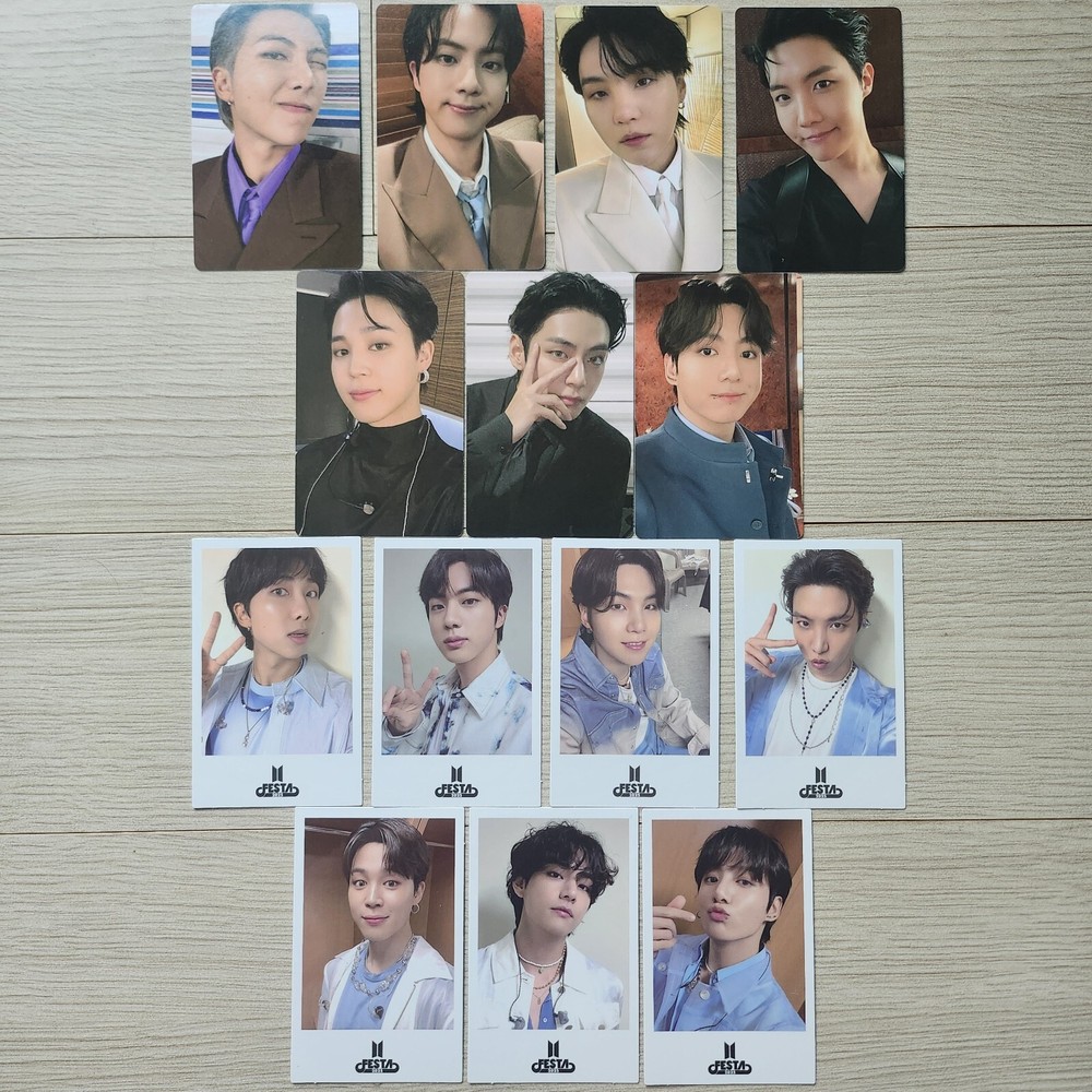 BTS FESTA 2025 Official Photocard Polaroid Set with Tracking