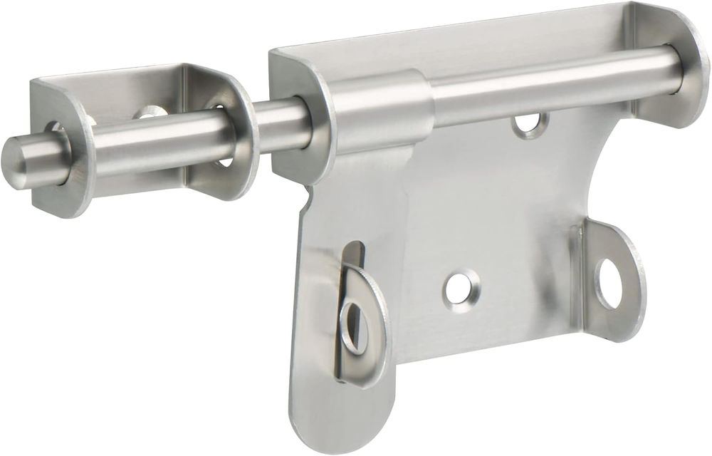 Slide Bolt Gate Latch,Padlock Latches Heavy Duty Barrel Bolts Safety Door Lock,D