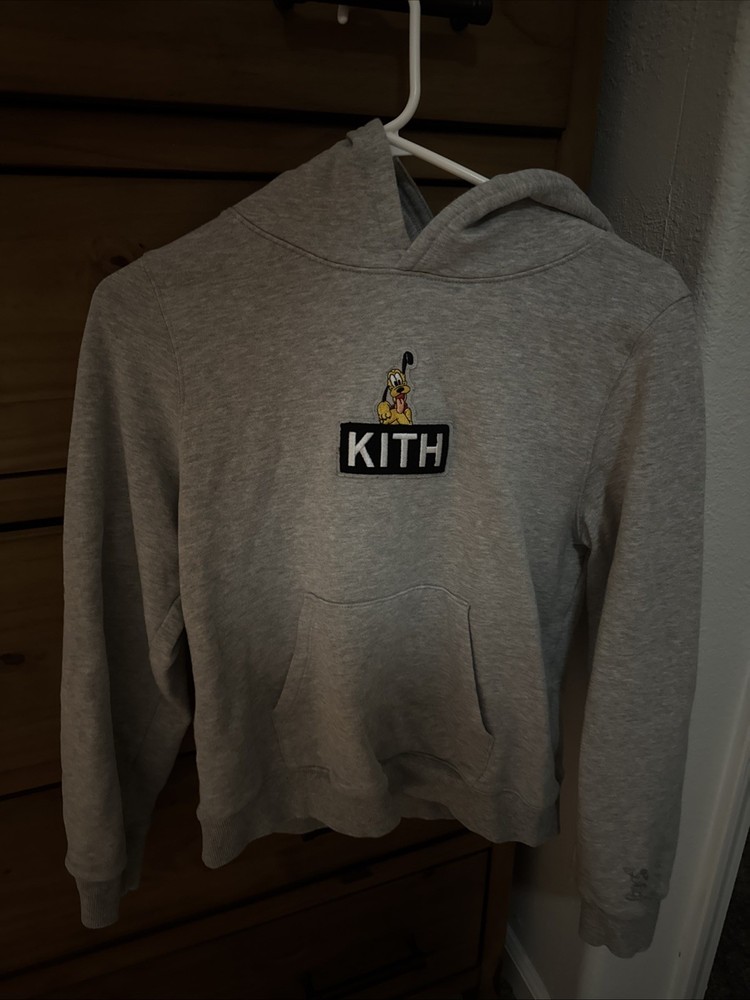 Disney Kith for Mickey & Friends Cyber Monday Pluto Hoodie Heather Grey-image