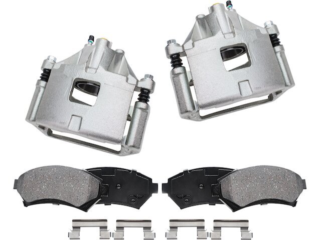 For 1997-2005 Buick Park Avenue Brake Pad and Caliper Kit Detroit Axle 39747ZXKG
