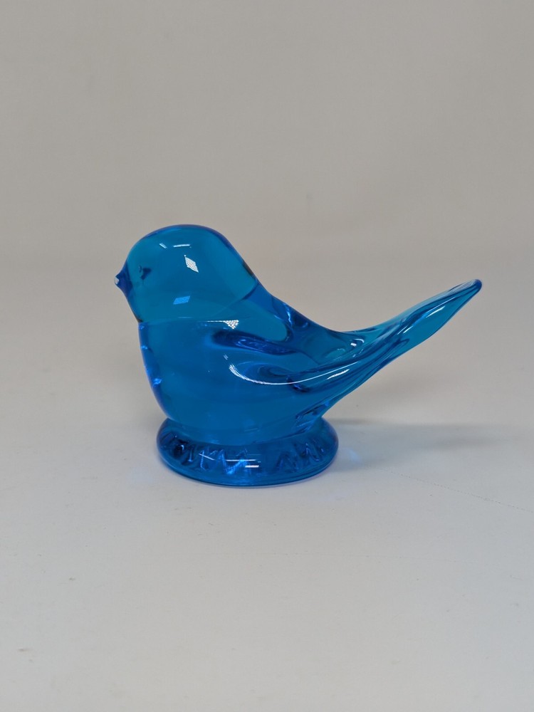 Blue Bird of Happiness With Sticker