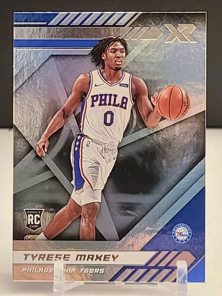 2020-21 Panini Chronicles Tyrese Maxey XR #271 RC