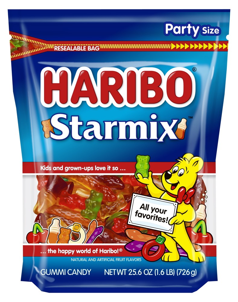 HARIBO Starmix Gummi Candy, 25.6 oz