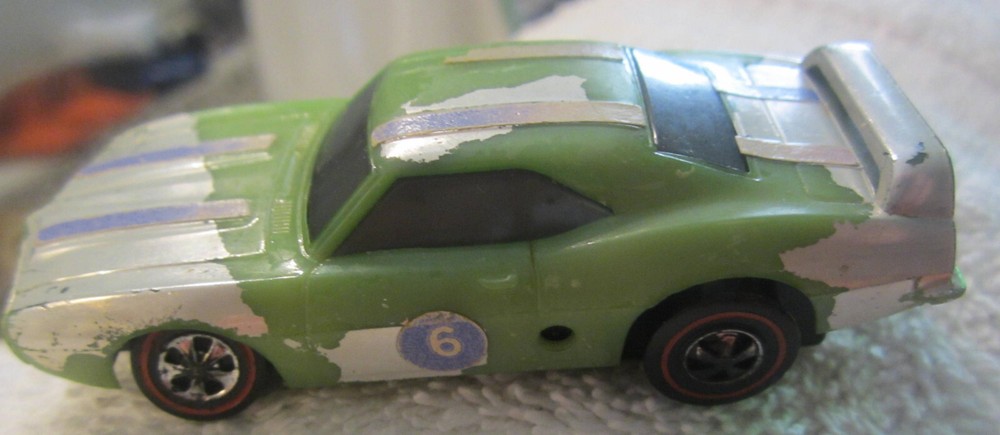 1969 Hot Wheels Sizzlers redline Firebird Trans Am Car Mattel Green used VTG car