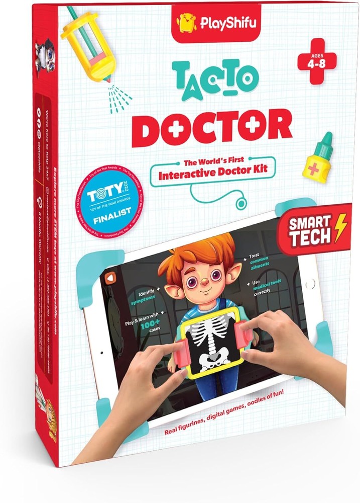 STEM Toys for Kids - Tacto Doctor (Interactive Kit + App) - Pretend Play