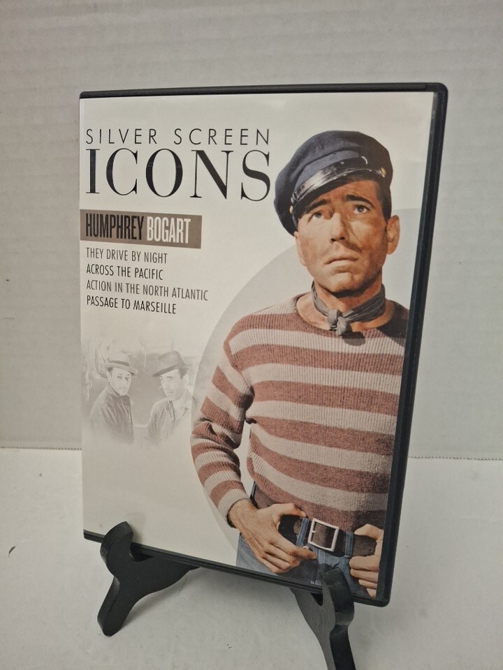 Silver Screen Icons: Humphrey Bogart (DVD,2 DISCS)4 CLASSIC MOVIES