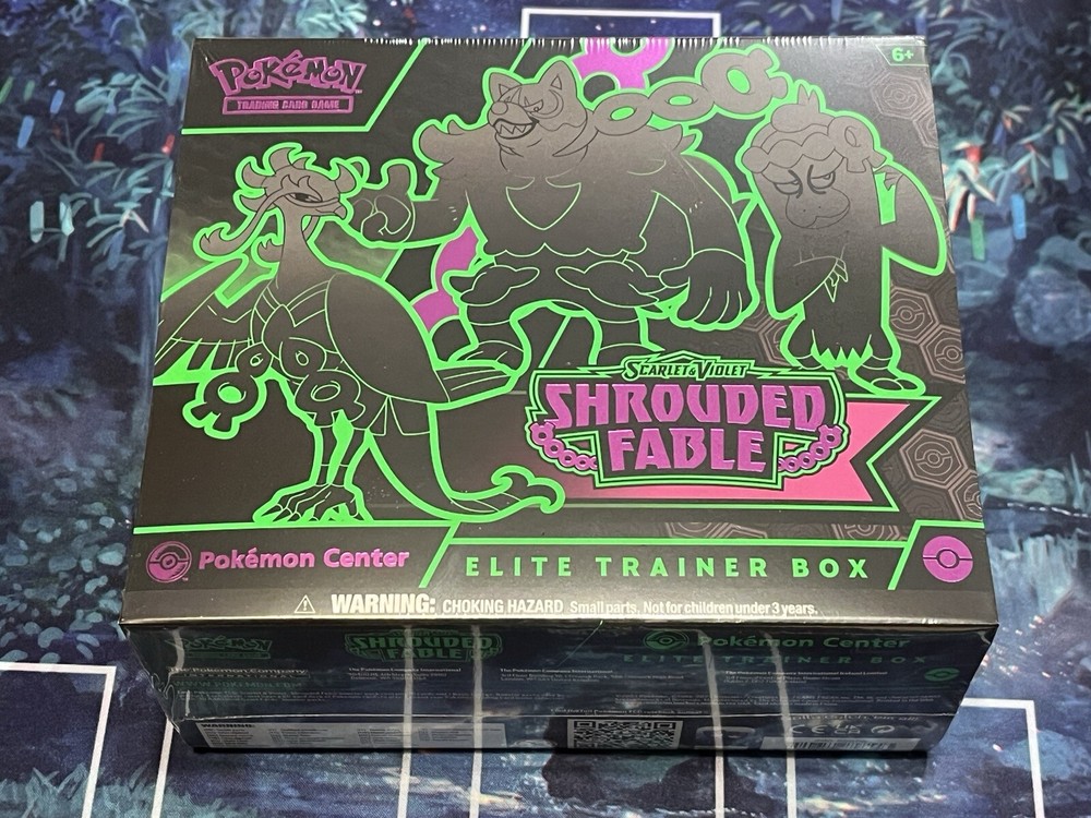Pokemon Center Shrouded Fable Elite Trainer Box (ETB) New Sealed Exclusive