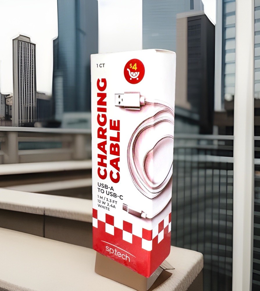 CHARGING CABLE  (sp.tech)    USB-A to USB-C 3.3 Ft