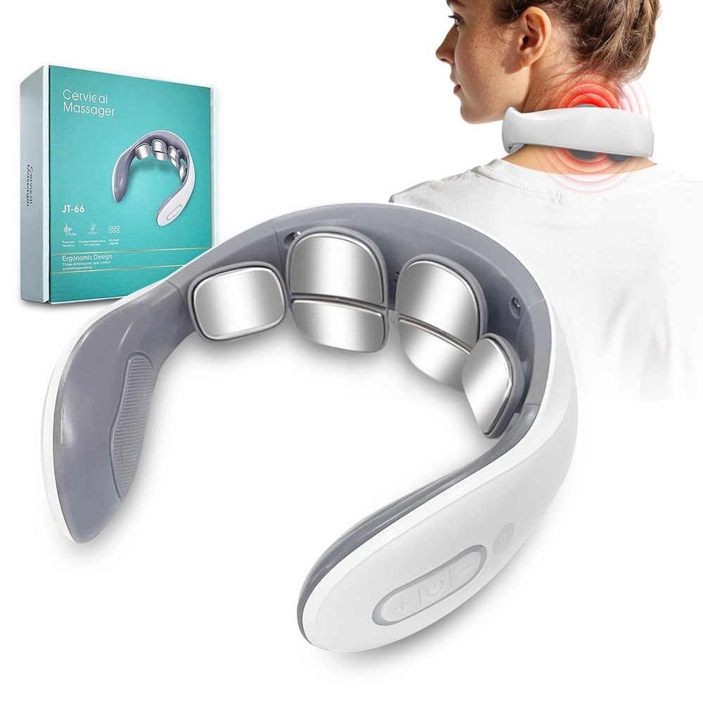 EMS Cervical Neck Massager Heated Shoulder Relaxer