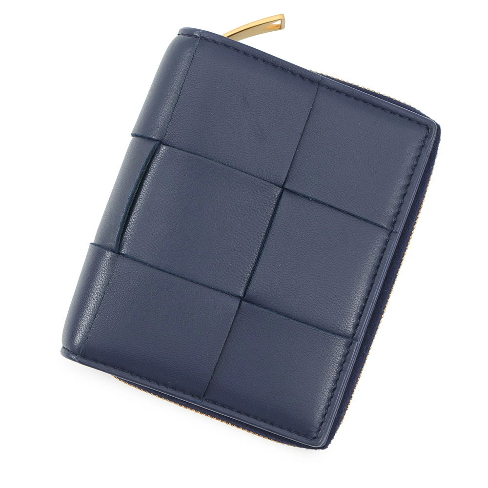 Bottega Veneta  Bifold Wallet Maxi Intrecciato Cassette Small Wallet Used