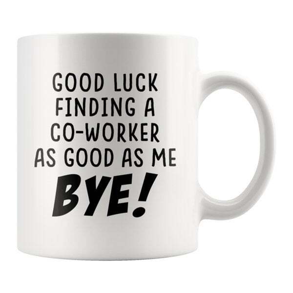 Last Day At Work Gift For Coworker Gift Coworker Mug Colleague Gift Farewell