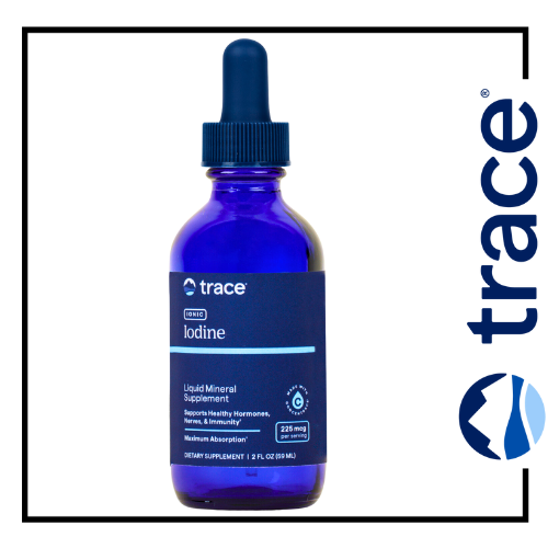 Trace Minerals Liquid Ionic Iodine - 2oz