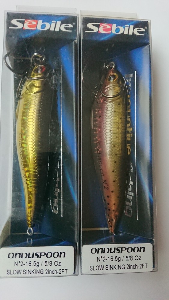 Sebile ONDUSPOON No.2 Slow Sinking Lure 16.5g 2in-2ft Depth