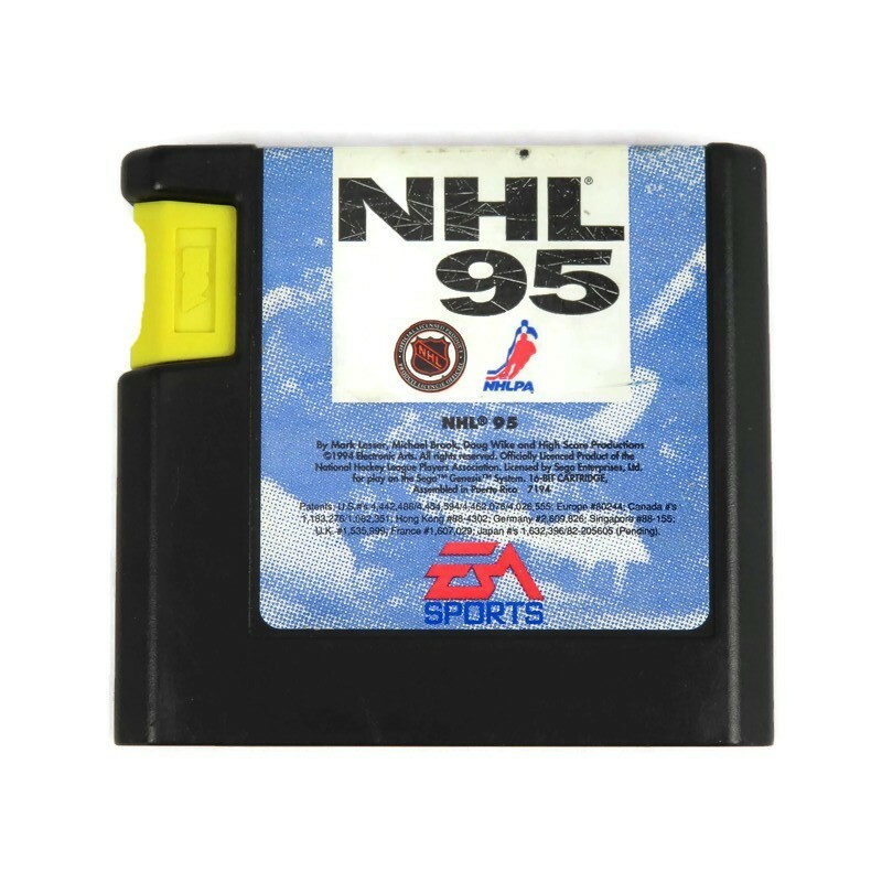 NHL Hockey 95 Sega Genesis Video Game Cartridge only (Vintage SEGA genesis 1994)