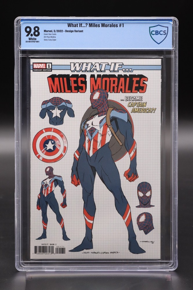 Miles Morales 2022 #1 Iban Coello 1:200 CBCS 9.8 NM+ Variant