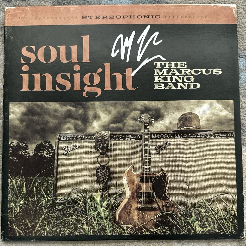 MARCUS KING SIGNED SOUL INSIGHT VINYL LP - BECKETT COA