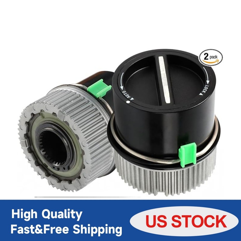 2PCS Set Front Automatic Locking Hubs For Ford F250 F350 Super Duty Excursion