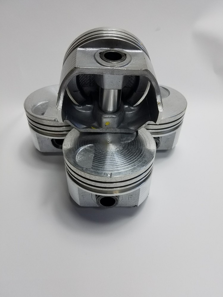 Nylen pistons set of 4 for 1989 Ford 2.3L 140 4cyl 3.78 bore 75mm 0.0295