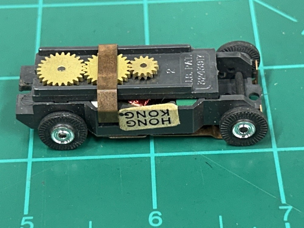 NOS Aurora T-jet #10 Slot Car   Chassis Works On AFX And Tyco Track