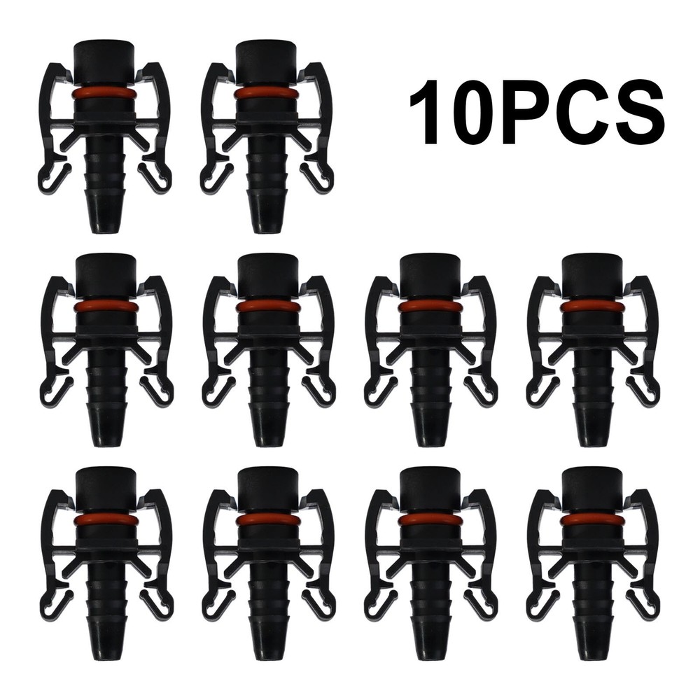 Efficient Cooling System with Expansion Water Tank Hose Connectors (10Pcs)