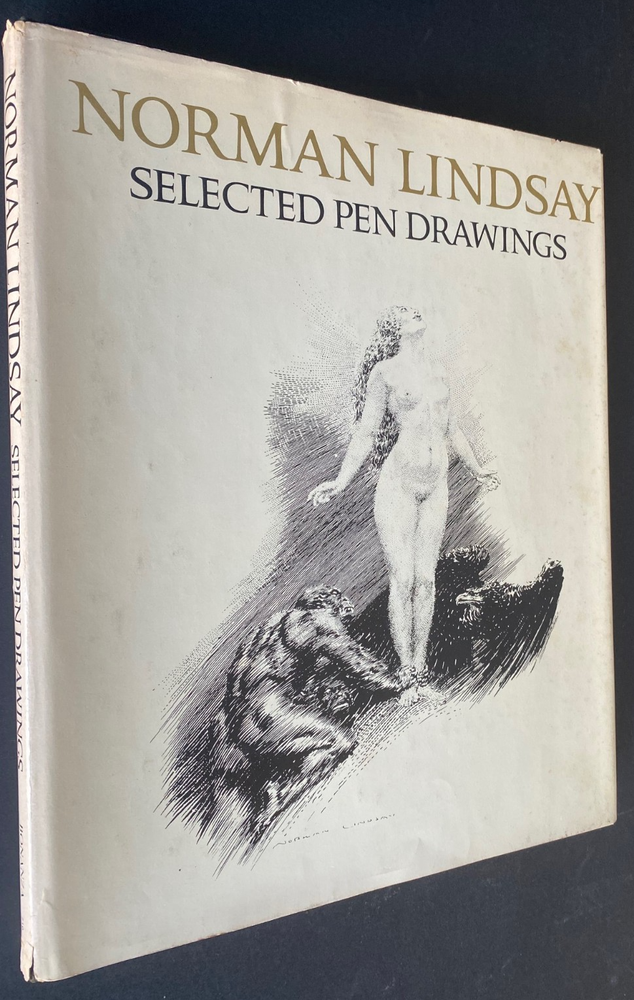 1968 1st NORMAN LINDSAY, SELECTED PEN DRAWINGS 60 FULL PAGE PLATES FREE EXPRS WW