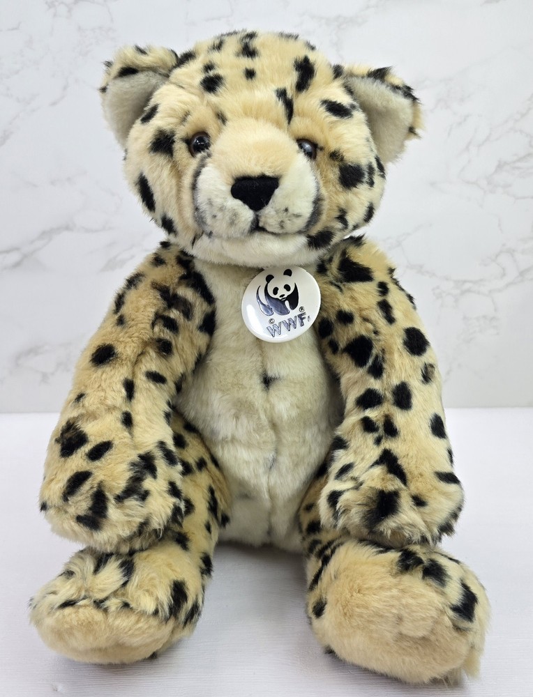 Build a Bear WWF 2007 Cheetah Leopard Plush Stuffed Animal