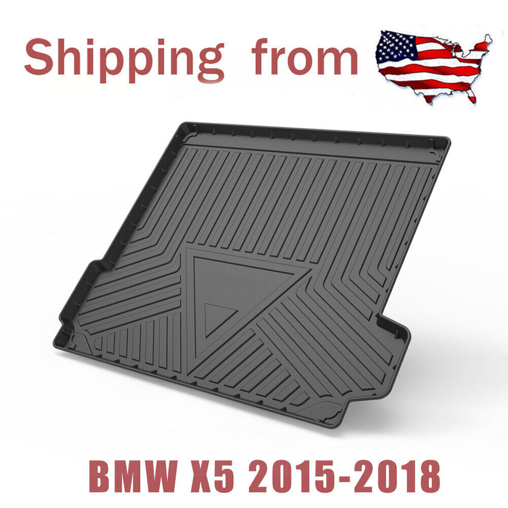 BMW X5 2015-2018 Waterproof Black TPO Cargo Liner All-Weather Protection