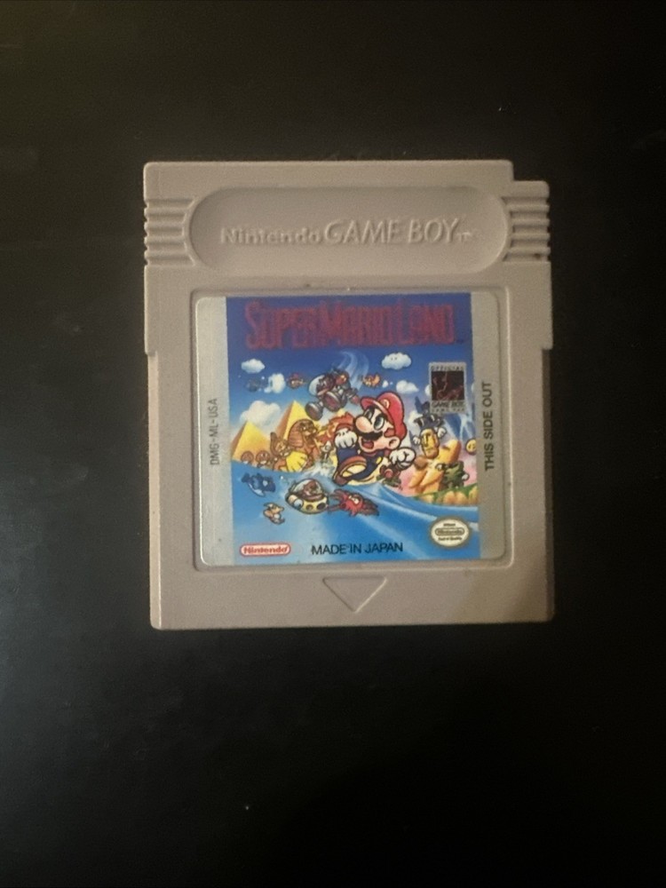 Super Mario Land Nintendo Gameboy - Tested Authentic Game Cartridge Only