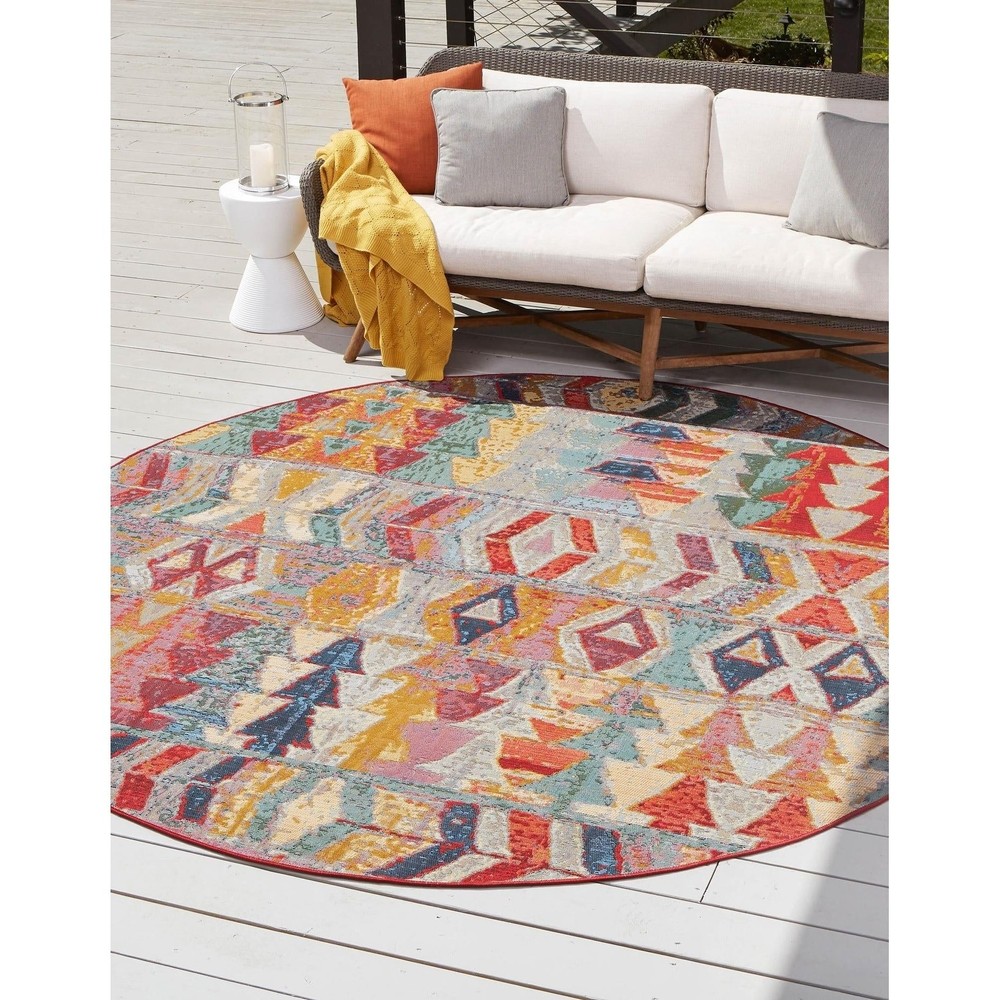 Outdoor Ucul Collection Area Rug jBMQgPpjM_q6Xc1_jQUv4gsTD8mU7mBs