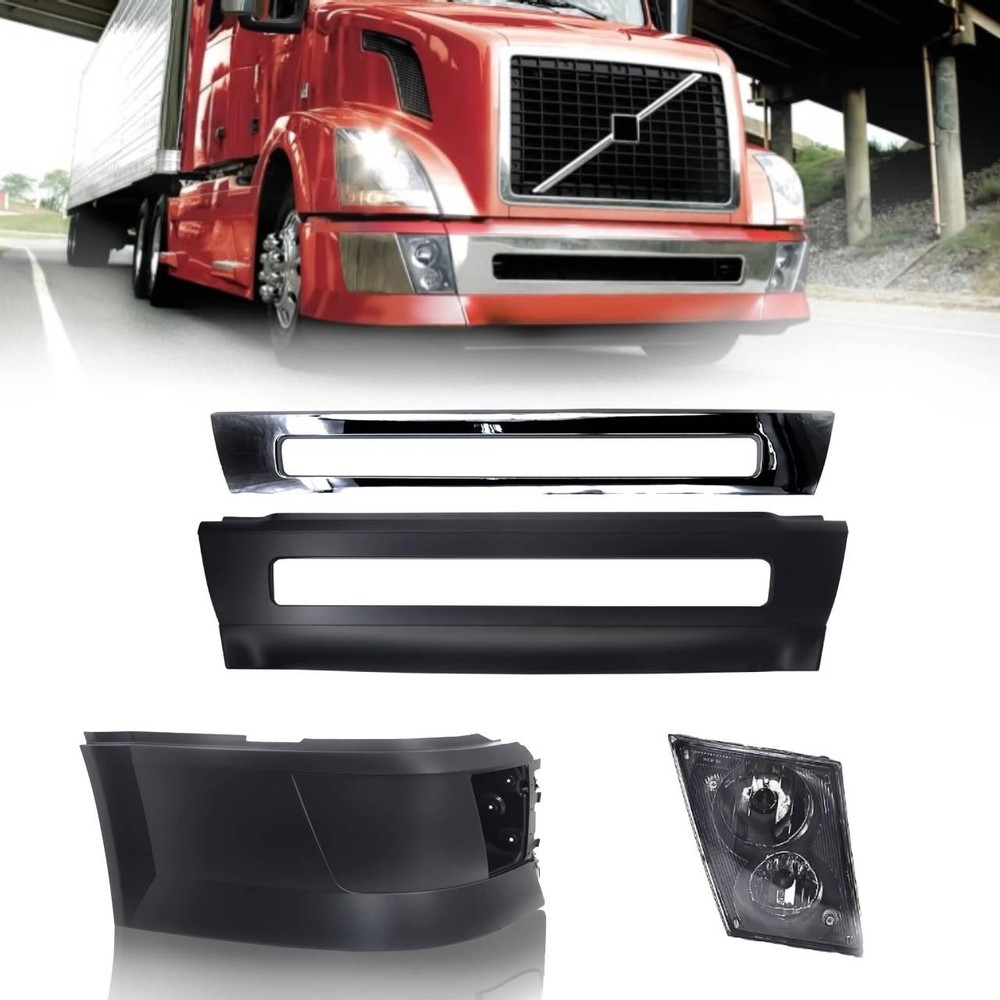 Right Side Center Foglight Bumper for Volvo VNL 2004-2015