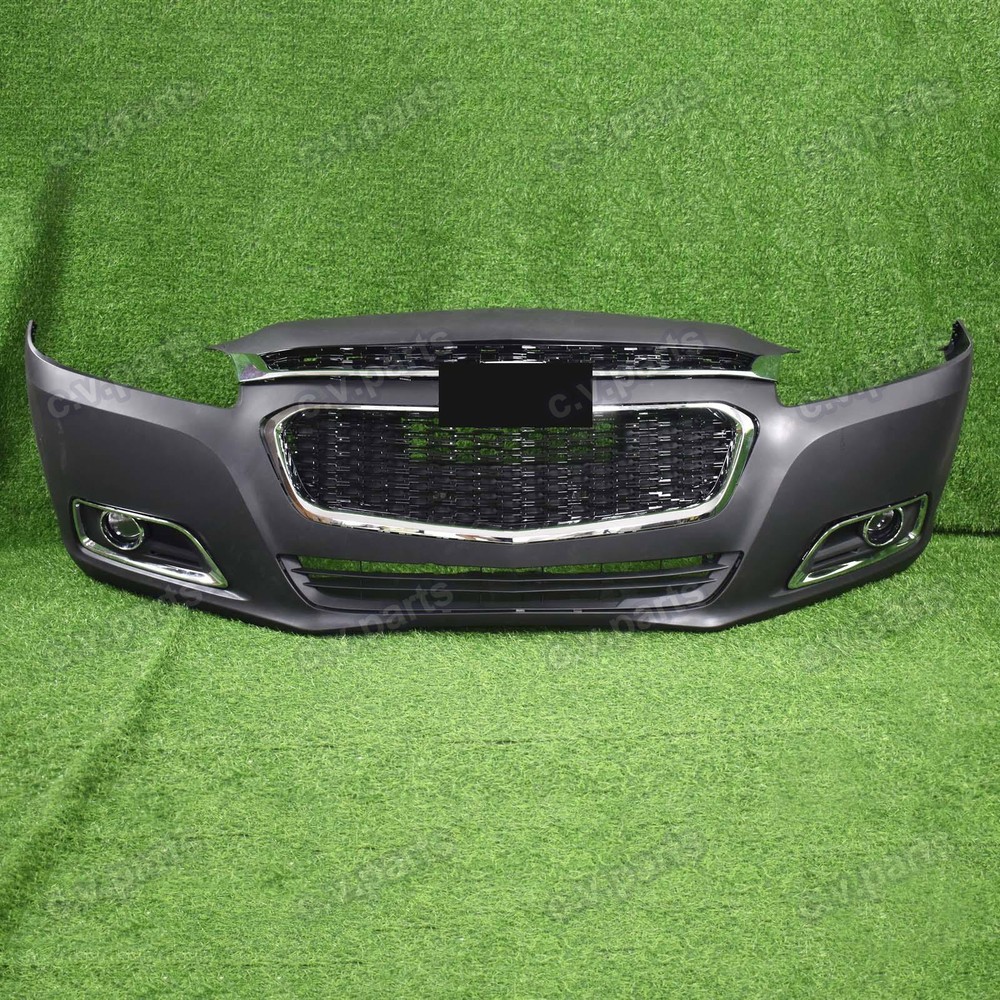 Front Bumper Cover Grille Assembly Kit For 2014-2015 Chevy Malibu/2016 Limited