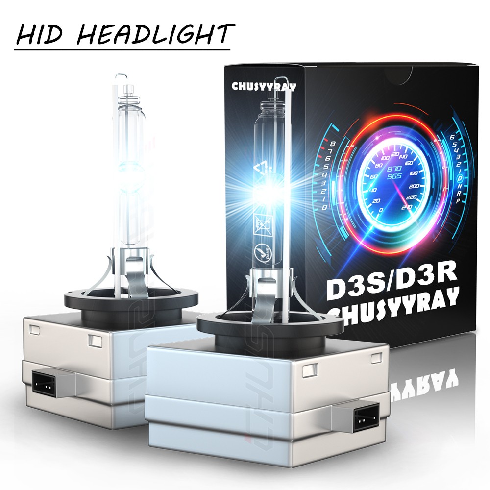 For Dodge Durango 2014-2020 D3S 6000K Xenon HID Headlight Bulbs High / Low Beam