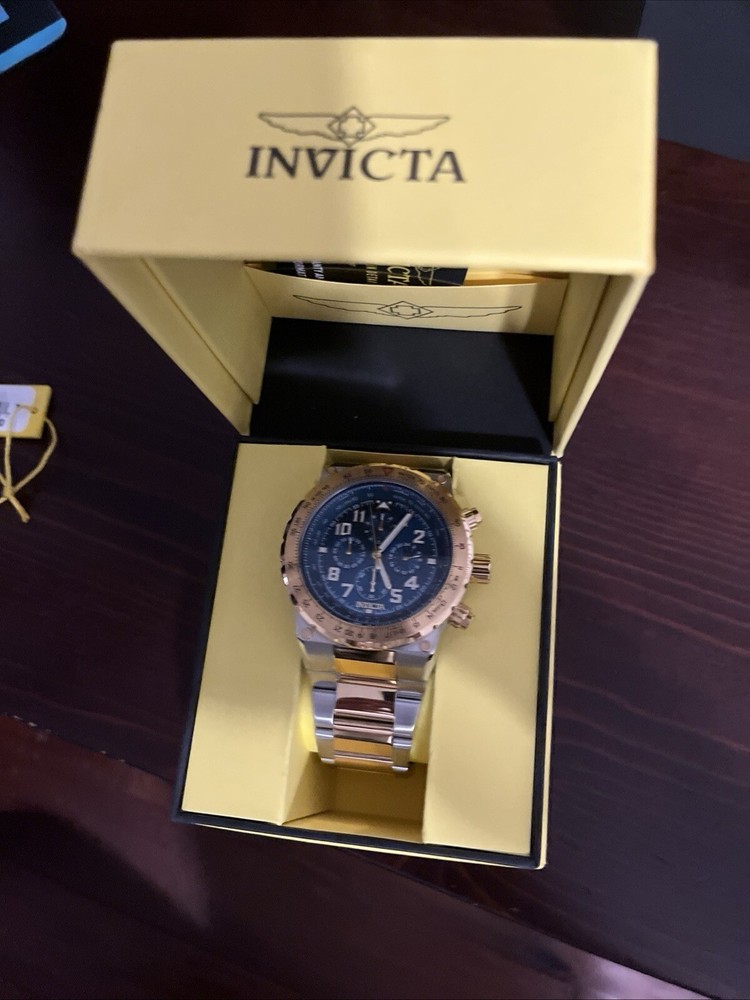 INVICTA Aviator Watch with 100m Water Resistance Since 1837