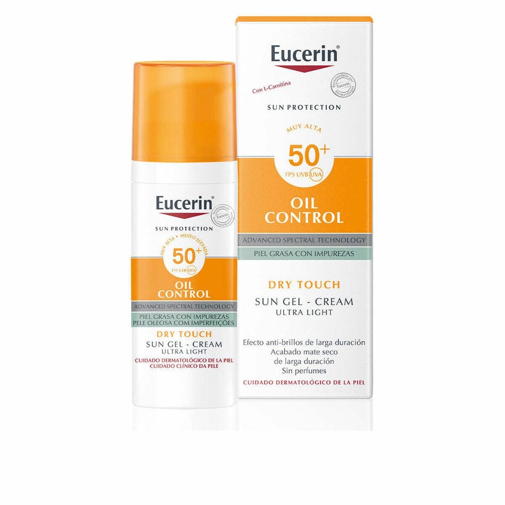 Eucerin SPF 50+ Facial Sun Cream 50ml for UV Protection