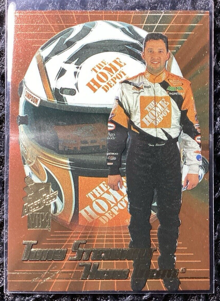 2002 Press Pass VIP Head Gear #HG7 Tony Stewart